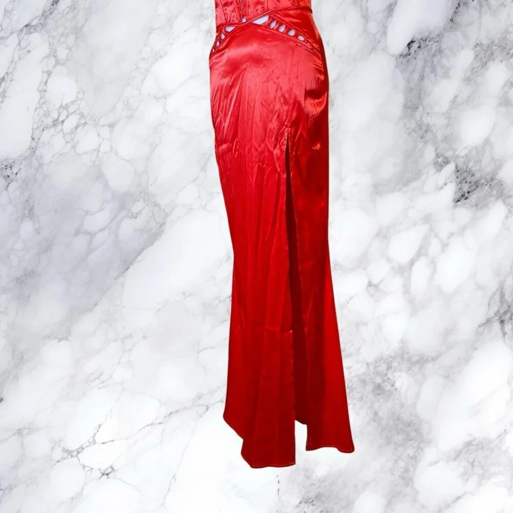 More To Come Selina Maxi Dress in Red